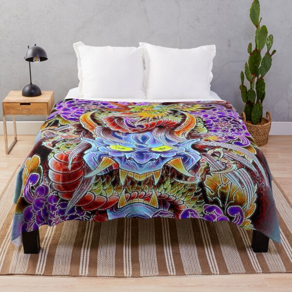 Item preview, Hannya & Dragon with Poeny designed and sold by NightRaida.