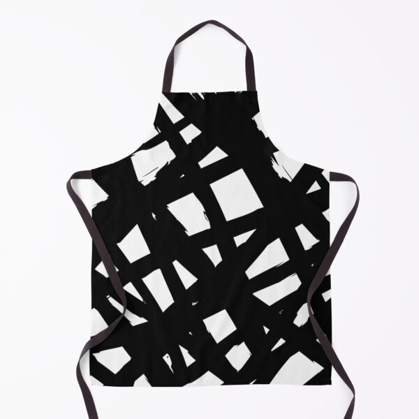 Item preview, Black and White Abstract Brush Pattern designed and sold by NNAANN.