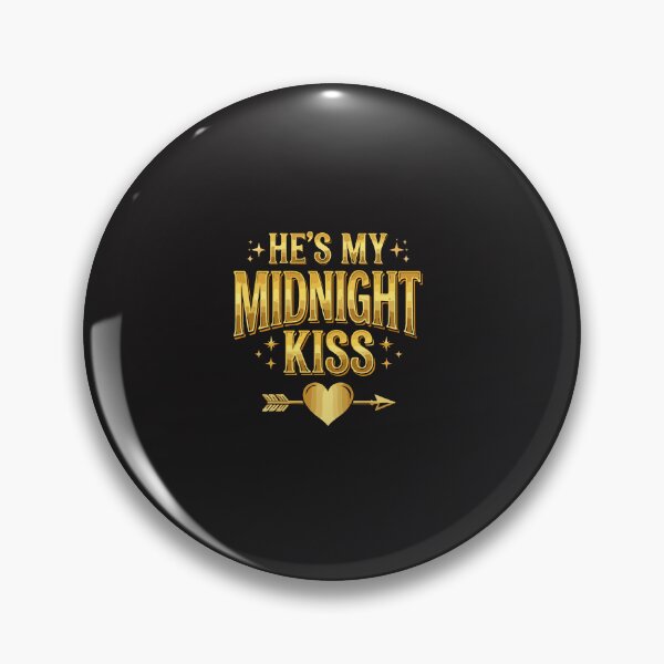 Item preview, He’s My Midnight Kiss New Year Matching Couples Design designed and sold by kiralynstration.