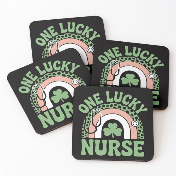 Item preview, One Lucky Nurse St Patrick's Day Nurse designed and sold by jewellmeyers.