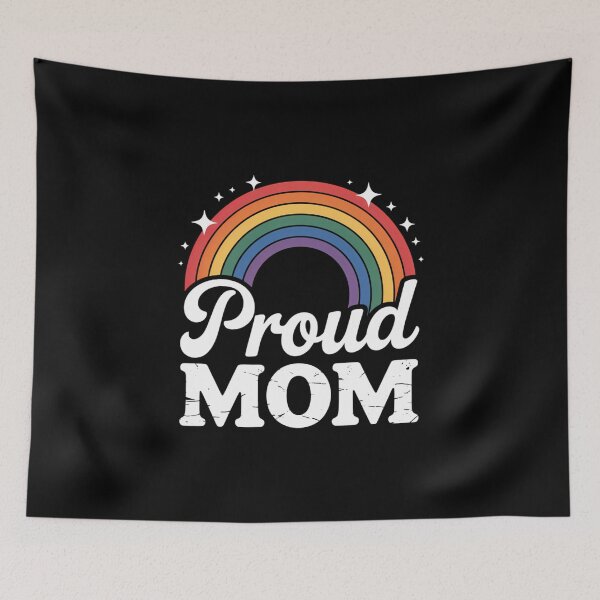Item preview, LGBTQ Proud Mom Gay Pride LGBT Ally Rainbow Mother's Day designed and sold by FaithAbbott.
