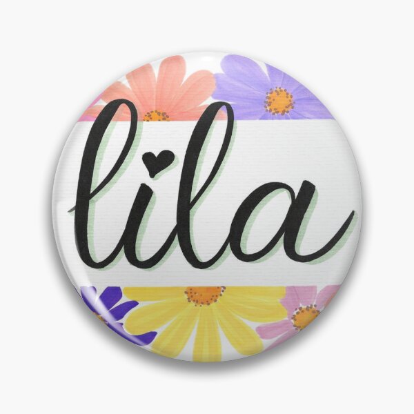Item preview, Lila, personal name designed and sold by HanaMiniStudio.