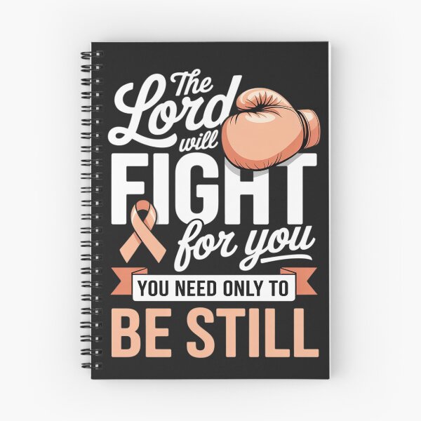 Item preview, The Lord Will Fight For You Leukemia Awareness Blood Cancer designed and sold by BlueCreator-inc.