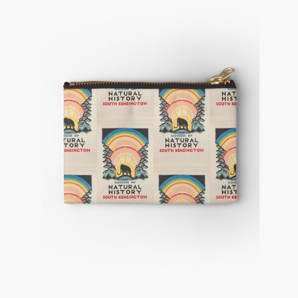 Item preview, Woolly Mammoth Silhouette Colorful Rainbow Advertisement Poster : Art Deco designed and sold by artofuniverse.