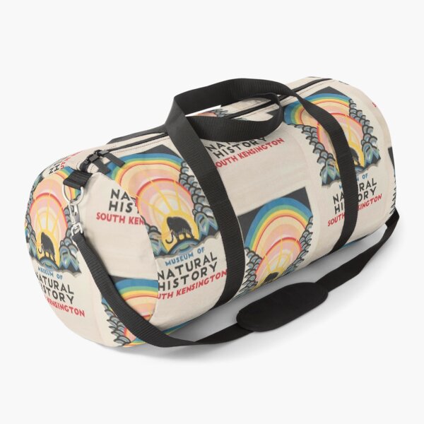Item preview, Woolly Mammoth Silhouette Colorful Rainbow Advertisement Poster : Art Deco designed and sold by artofuniverse.