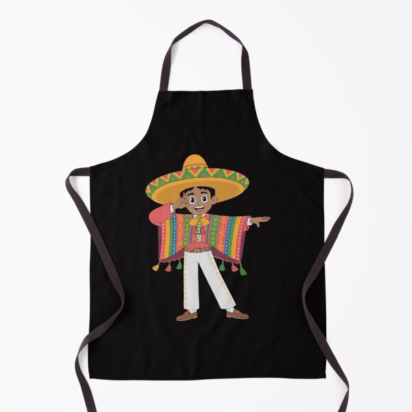 Artikelvorschau, Mexikanischer Junge, der Poncho Cinco de Mayo betupft entworfen und verkauft von jewellmeyers.