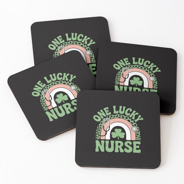Item preview, One Lucky Nurse St Patrick's Day Nurse designed and sold by gerardostokes.