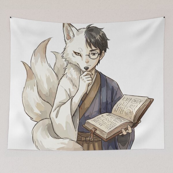 Item preview, Japanese Folklore Art: Kitsune's Transformation designed and sold by bapupa.