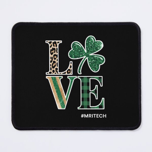 Item preview, Love MRI Tech Life Leopard Print Tech Saint Patrick's Day designed and sold by FaithAbbott.