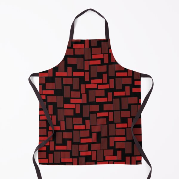 Item preview, Red Geometric Block Pattern designed and sold by NNAANN.