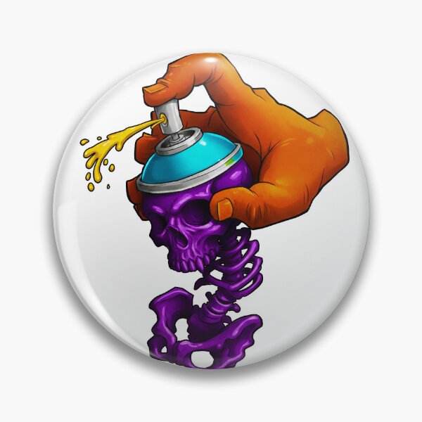 Item preview, Spray Skull designed and sold by RICAMTP.