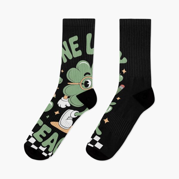 Item preview, One Lucky Teacher Groovy Shamrock St Patricks Day designed and sold by joedavila.