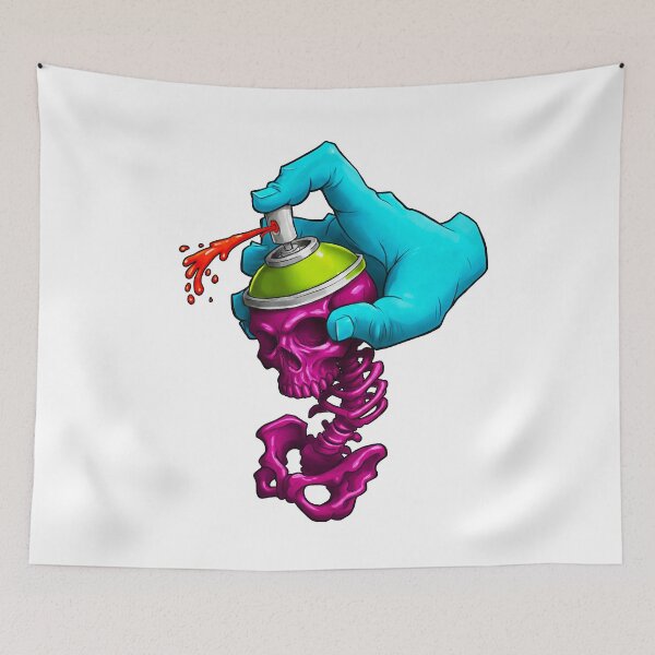 Item preview, Spray Skull designed and sold by RICAMTP.