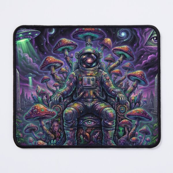 Item preview, Psychonaut mushroom king designed and sold by Walker99000.