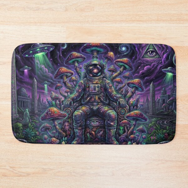 Item preview, Psychonaut mushroom king designed and sold by Walker99000.