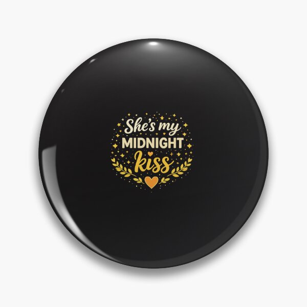 Item preview, She’s My Midnight Kiss – Romantic Love Quote Typography Design designed and sold by kiralynstration.