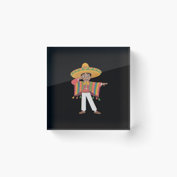 Item preview, Mexican Boy Dabbing Poncho Cinco de Mayo designed and sold by gerardostokes.