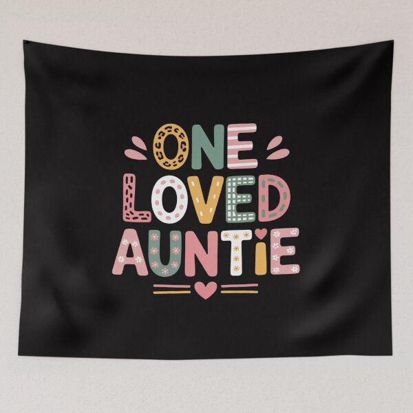 Item preview, Auntie Gifts Women One Loved Auntie Mother's Day designed and sold by gerardostokes.
