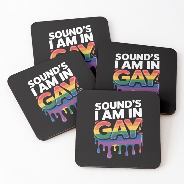 Item preview, LGBT Flag Sounds Gay I am In designed and sold by gerardostokes.