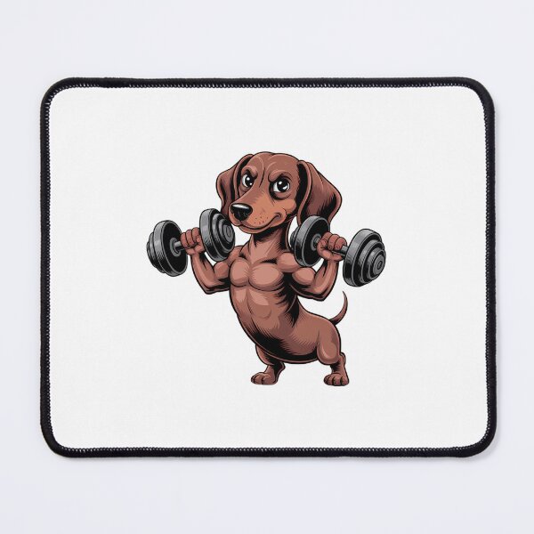 Item preview, Lift Heavy Pet Dachshunds Gym Workout Weight Lifter designed and sold by FaithAbbott.