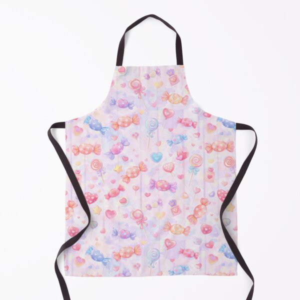 Item preview, Cute Candy and Heart Lollipop Seamless Pattern designed and sold by juthamas8426.