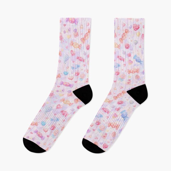 Item preview, Cute Candy and Heart Lollipop Seamless Pattern designed and sold by juthamas8426.