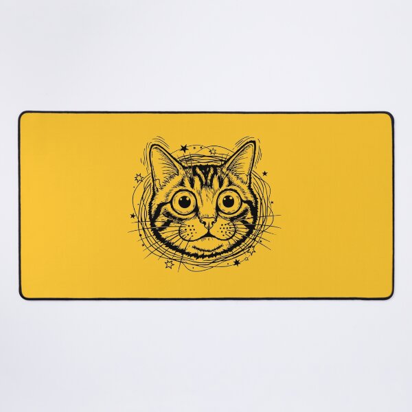 Item preview, Wide Eyed Shocked Cat funny meme designed and sold by AnnArtshock.