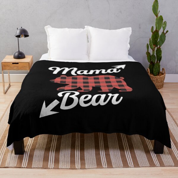 Item preview, MAMA BEAR Hoodie Mother's Day Gifts Mom Buffalo Plaid designed and sold by joedavila.