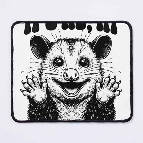 Item preview, It’s Me Hi I’m The Trouble Maker Funny Opossum Design designed and sold by JossDesign15.