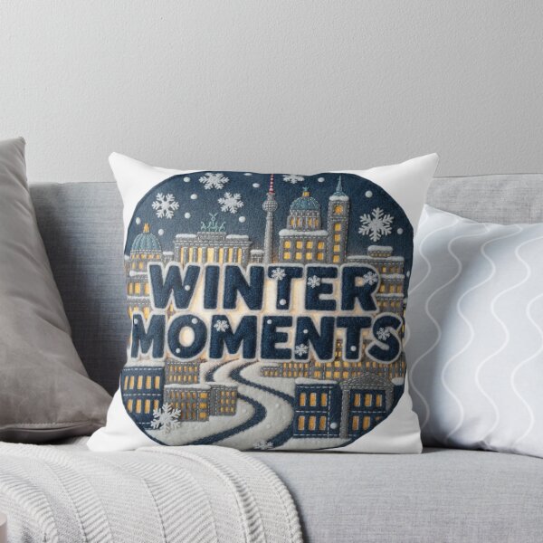 Item preview, Berlin Winter Moments Cityscape – Cozy Winter Gift Art designed and sold by Imaginarium of Chaos falcon88 .