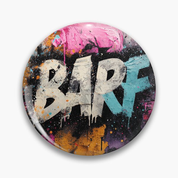 Item preview, BARF WORD GO! Explosive Art Series by Travis Zariwny  designed and sold by Zen Candy 3000 Travis Nicholas Zariwny.