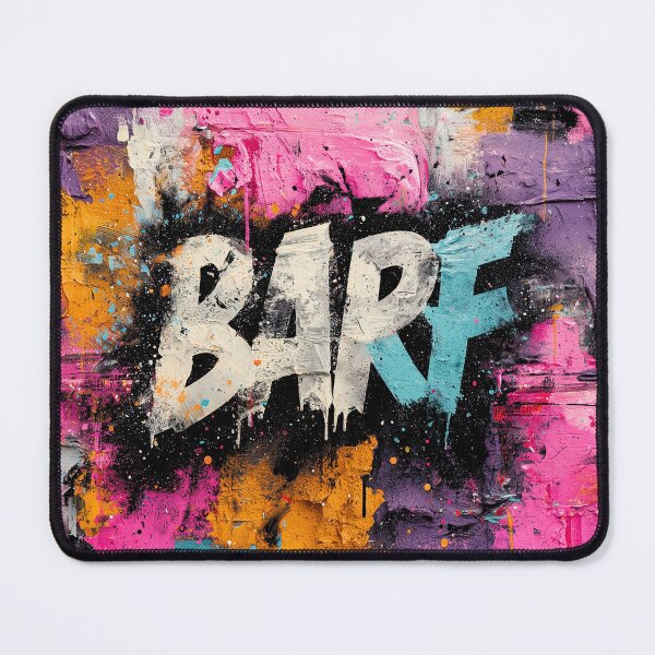 Item preview, BARF WORD GO! Explosive Art Series by Travis Zariwny designed and sold by Zen Candy 3000 Travis Nicholas Zariwny.