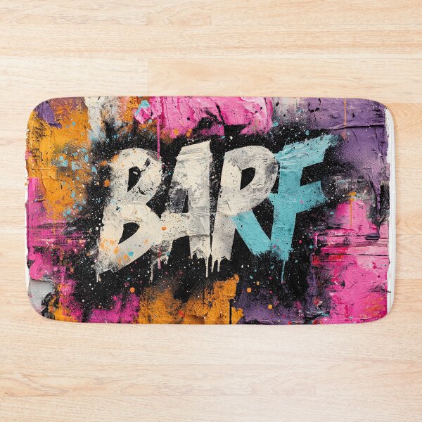 Item preview, BARF WORD GO! Explosive Art Series by Travis Zariwny  designed and sold by Zen Candy 3000 Travis Nicholas Zariwny.
