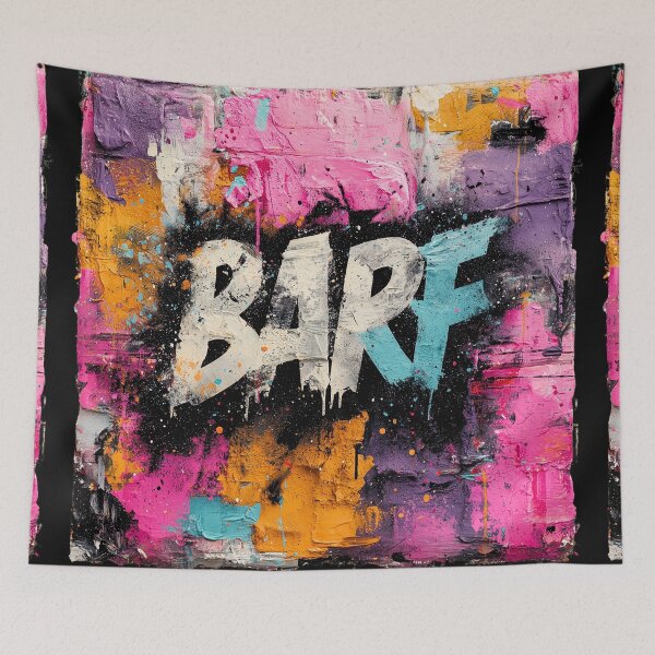 Item preview, BARF WORD GO! Explosive Art Series by Travis Zariwny  designed and sold by Zen Candy 3000 Travis Nicholas Zariwny.