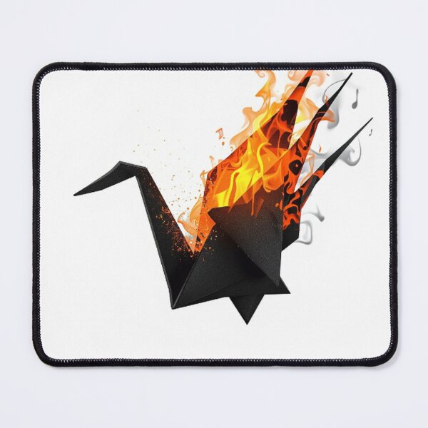 Item preview, Ember‑Lit Paper Crane Takes Off designed and sold by Wonderful Designs.