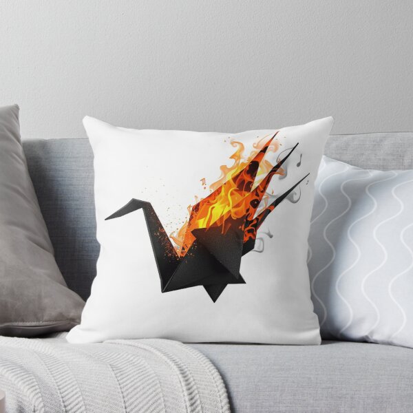 Item preview, Ember‑Lit Paper Crane Takes Off  designed and sold by Wonderful Designs.