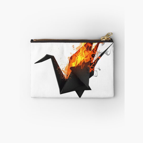Item preview, Ember‑Lit Paper Crane Takes Off  designed and sold by Wonderful Designs.