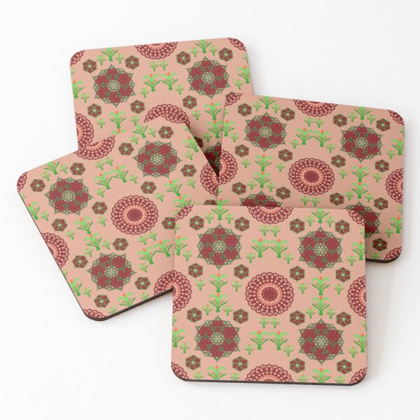 Item preview, Earthy Folk Mandala Harmony designed and sold by OIL Pattern Design .