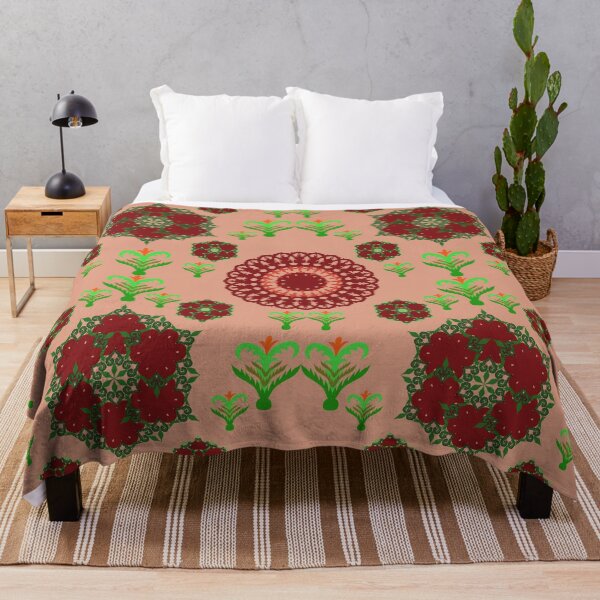 Item preview, Earthy Folk Mandala Harmony designed and sold by OIL Pattern Design .