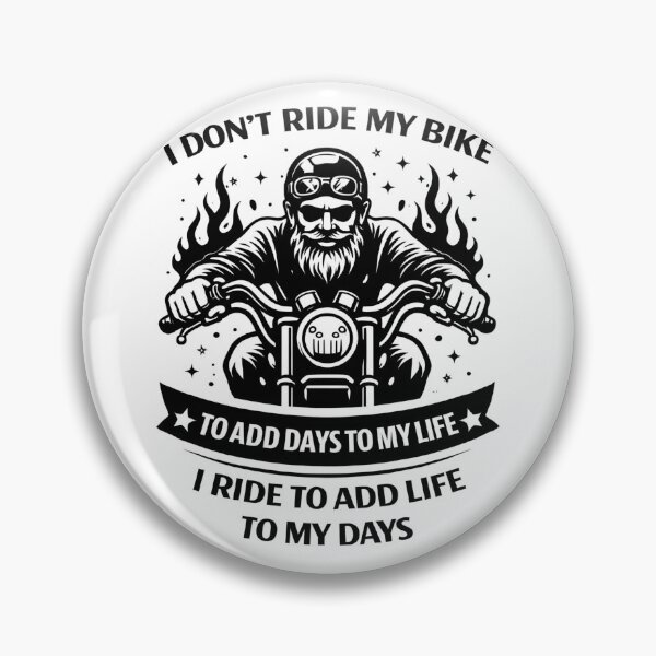 Item preview, I Don't Ride My Bike | Biker Slogan Shirt – Motorcycle Life Freedom Rocker Design designed and sold by Hischers Solution.