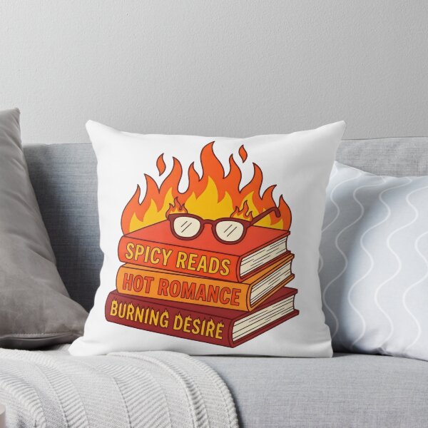 Item preview, Spicy Romance Books Burning – Hot Reads Desire Fire, BookTok Book Lover Reader Gift Design designed and sold by Luminari Creations.