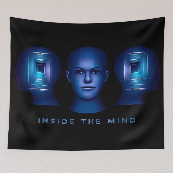 Item preview, Inside the Mind – Minimalist Conceptual Mind Depth Illustration designed and sold by Dominik1994.