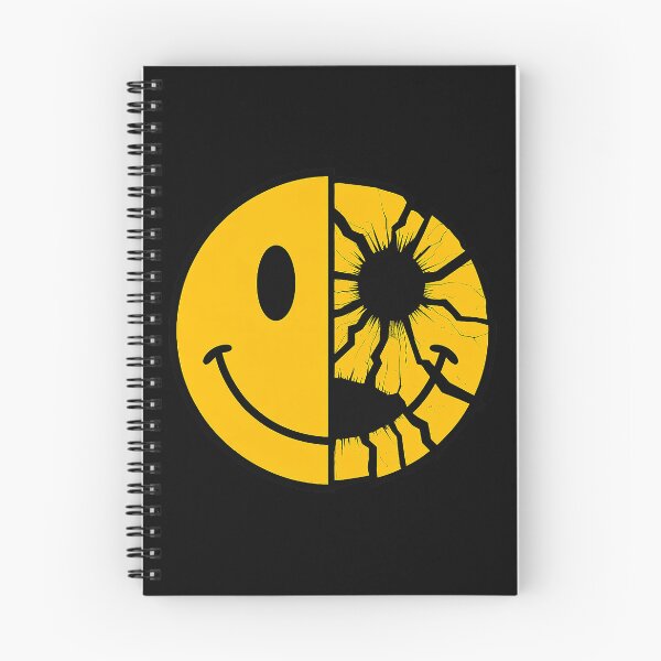 Item preview, Broken Smiley Face Dark Retro Horror Illustration designed and sold by Amanda's Factory.