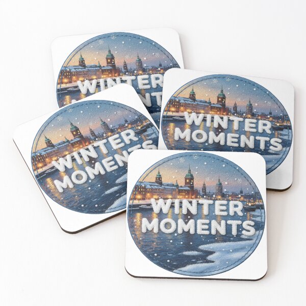 Item preview, Hamburg Winter Moments Harbor City – Cozy Winter Gift Art designed and sold by Imaginarium of Chaos falcon88 .