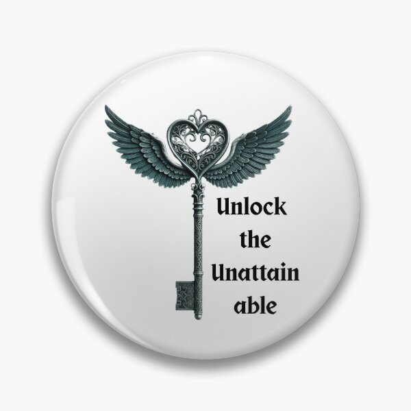 Item preview, Victorian Winged Key - Dark Academia Gothic Heart Art designed and sold by Skill_&_Stone.