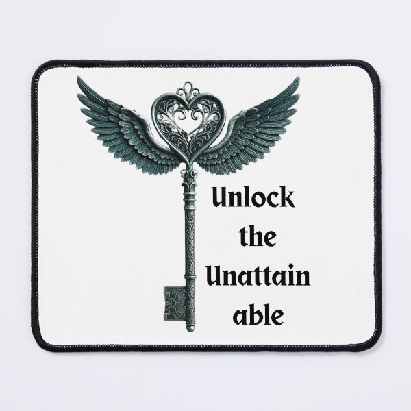 Item preview, Victorian Winged Key - Dark Academia Gothic Heart Art designed and sold by Skill_&_Stone.