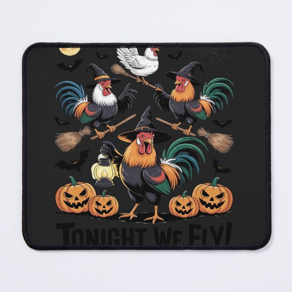 Item preview, Tonight We Fly Halloween Chicken Spooky Farm Animals Lover designed and sold by Rackaam.