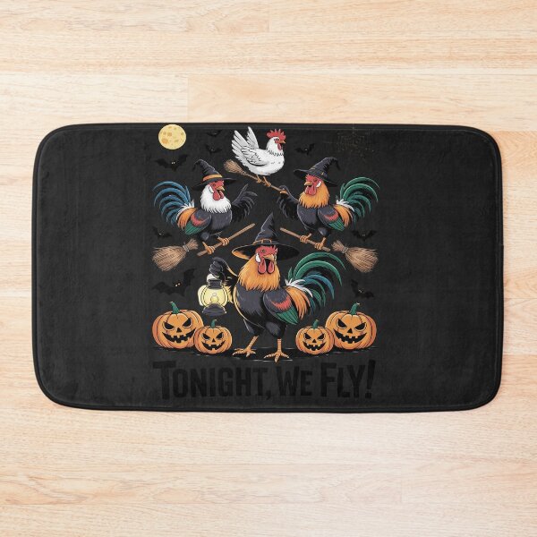 Item preview, Tonight We Fly Halloween Chicken Spooky Farm Animals Lover designed and sold by Rackaam.