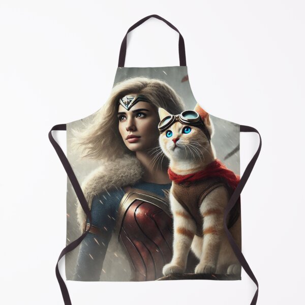 Item preview, Stormbound Heroes – Warrior Woman and Hero Cat designed and sold by Dogandesighn.