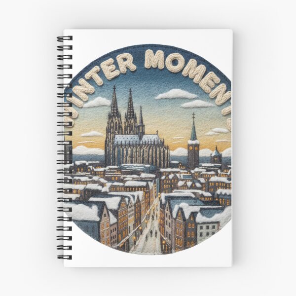 Item preview, Cologne Winter Moments Cathedral City – Cozy Winter Gift Art designed and sold by Imaginarium of Chaos falcon88 .